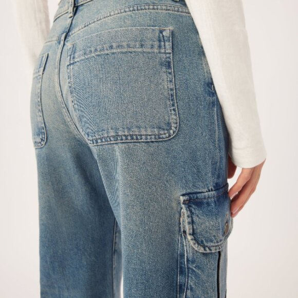 DL1961- Zoie Wide Leg Cargo Denim - Brand New - Picture 4 of 6